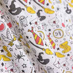 Popeline Coton Harry Potter Blanc - Ribes y Casals