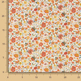 100% Popeline de coton Lyon Corail - Ribes y Casals