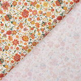 100% Popeline de coton Lyon Corail - Ribes y Casals