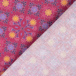 100% Coton Popeline Nimes Fuchsia - Ribes y Casals