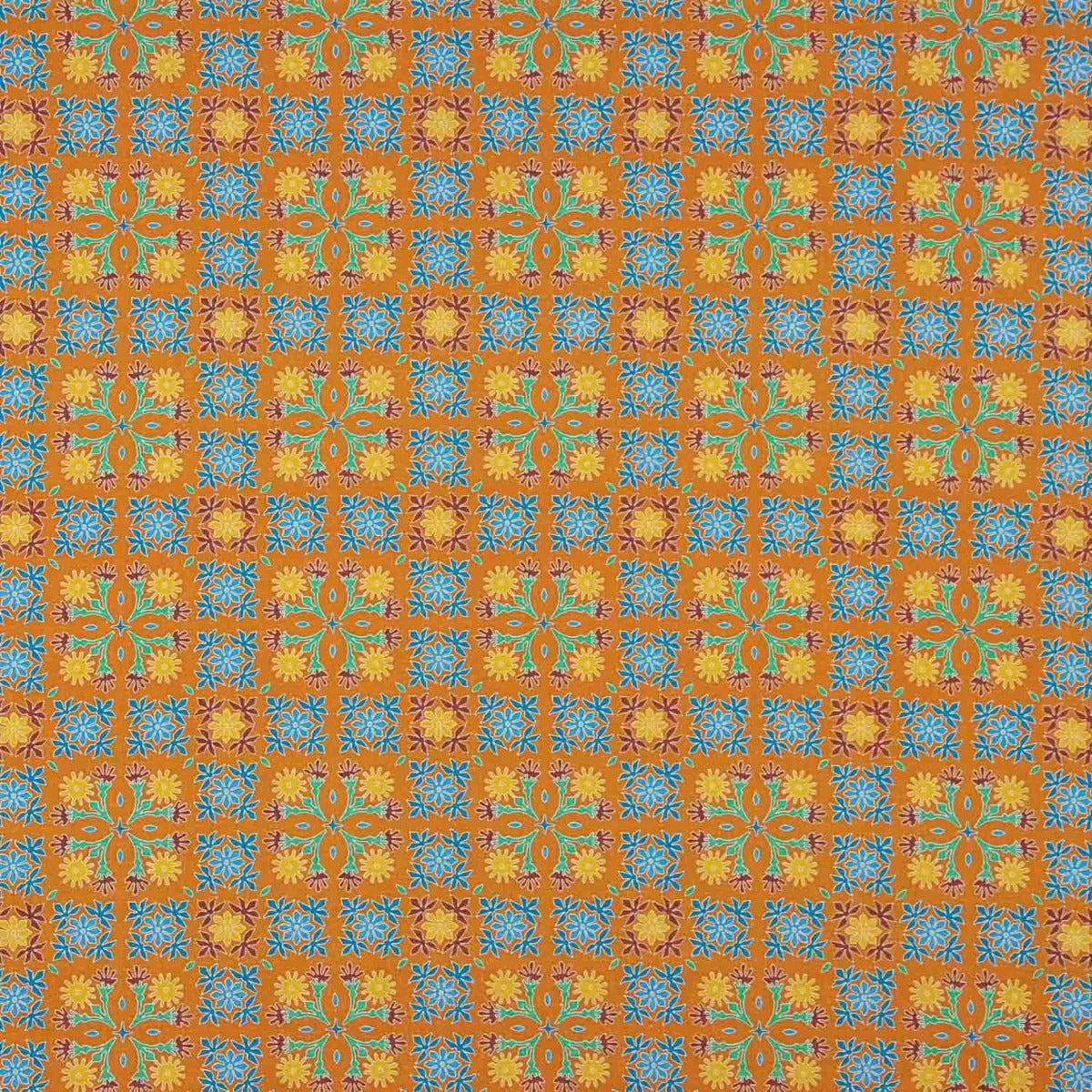 Popeline 100% coton Nimes Orange - Ribes y Casals