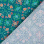 100% Coton Poplin Nimes Turquoise - Ribes y Casals