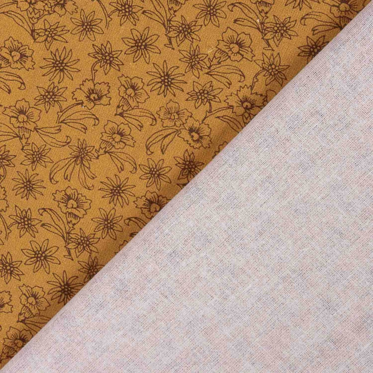 100% Coton Poplin Nice Caramel - Ribes y Casals