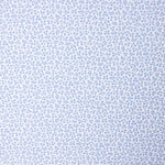 Popeline Coton Bio Fleur Mini Bleu - Ribes y Casals