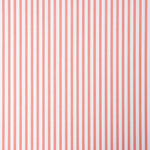 Popeline de coton biologique à rayures papaye - Ribes y Casals