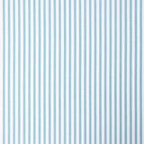 Popeline de coton biologique à rayures turquoise - Ribes y Casals