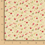 Popeline de coton beige Roxana - Ribes y Casals