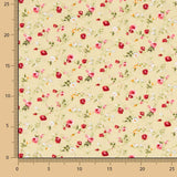 Popeline de coton beige Roxana - Ribes y Casals