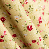 Popeline de coton beige Roxana - Ribes y Casals