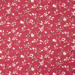 Popeline de coton grenat Roxana - Ribes y Casals