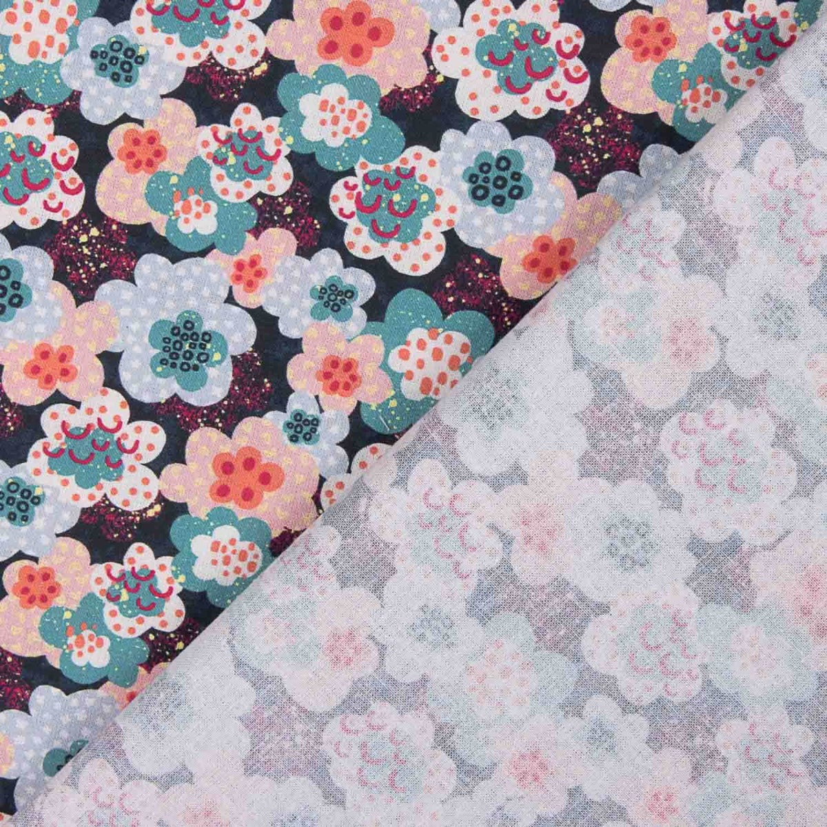 100% Coton Poplin Rouen Bleu ciel - Ribes y Casals