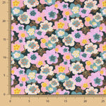 100% Popeline de coton Rouen Rose - Ribes y Casals