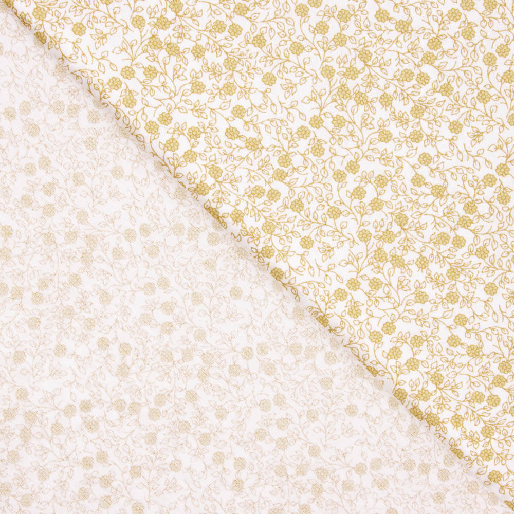 Popeline de coton Vienna écru - Ribes y Casals