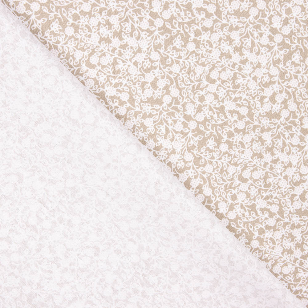 Popeline de coton Vienna gris doux - Ribes y Casals