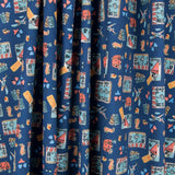 Popeline Coton Jouets Bleu - Ribes y Casals