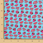 Popeline Coton Kiss Me - Ribes y Casals