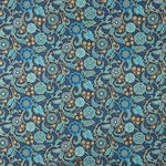 Patchwork Américain Fleurs Turquoise - Ribes y Casals