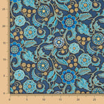 Patchwork Américain Fleurs Turquoise - Ribes y Casals