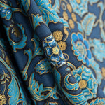 Patchwork Américain Fleurs Turquoise - Ribes y Casals