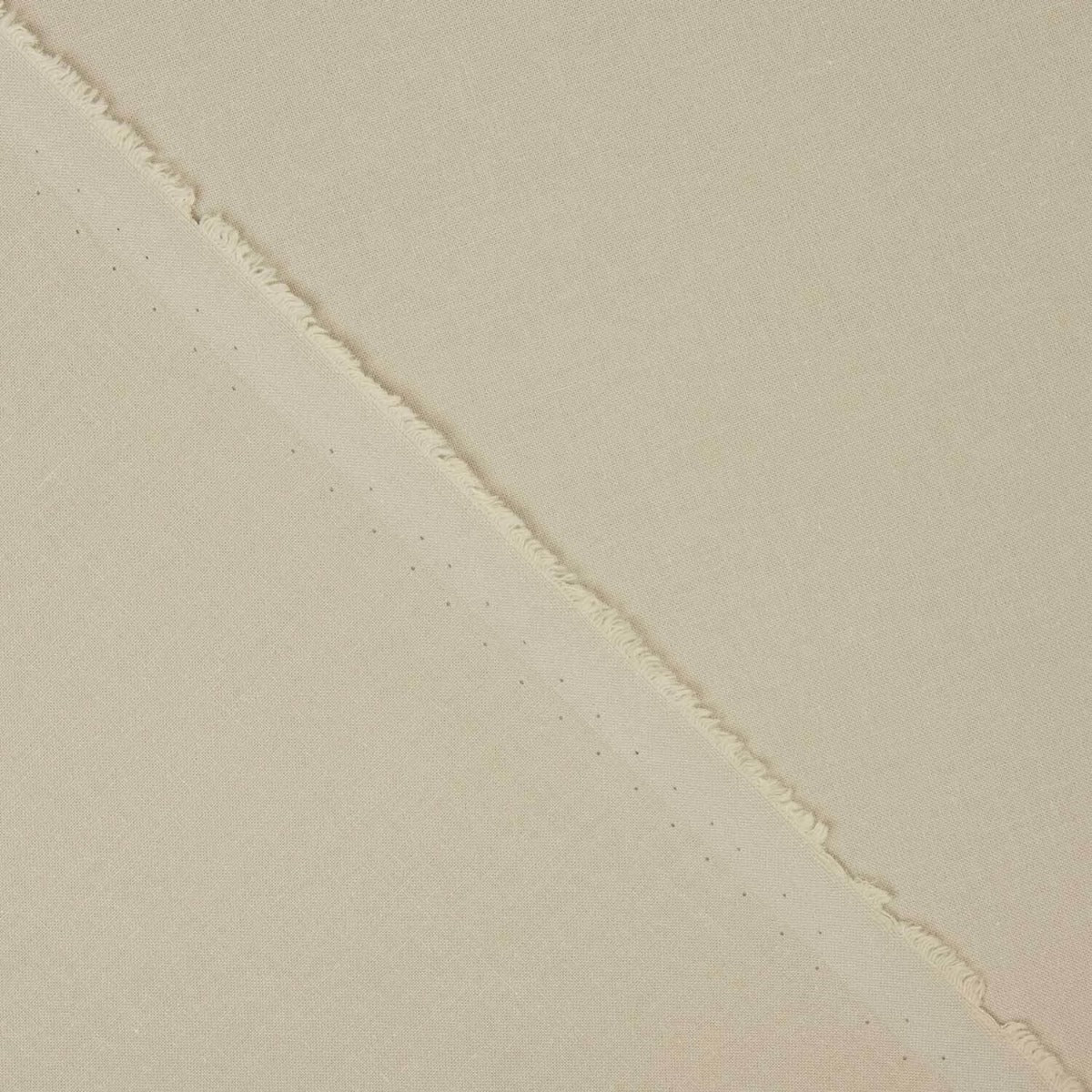 Popeline de coton basique sable - Ribes y Casals