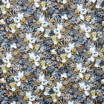 Popeline Bleu Oeko-Tex® Shanghai - Ribes y Casals