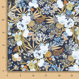 Popeline Bleu Oeko-Tex® Shanghai - Ribes y Casals