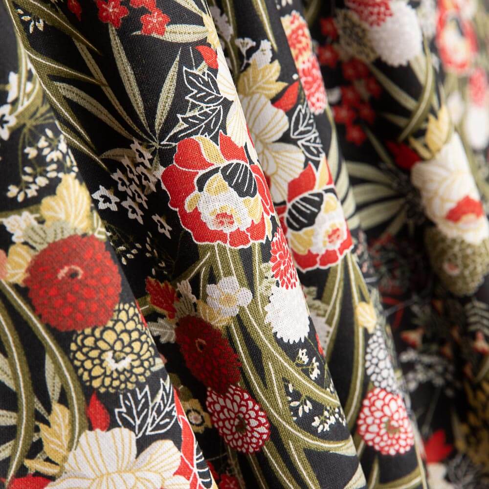 Popeline Oeko-Tex® Shanghai Vert - Ribes y Casals