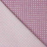 Tissu à plisser en popeline bourgogne - Milano - Ribes y Casals