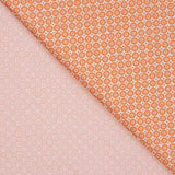Tissu à plis en popeline orange - Milano - Ribes y Casals