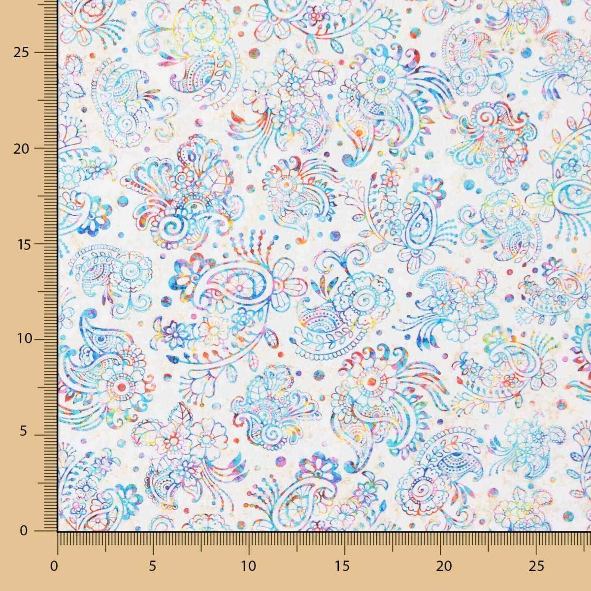 Patchwork Américain cachemire Écru - Ribes y Casals