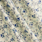 Patchwork Américain Minuscule Fleur Bleu - Ribes y Casals