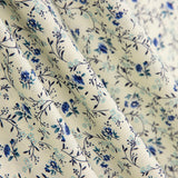 Patchwork Américain Minuscule Fleur Bleu - Ribes y Casals