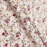 Patchwork Américain Minuscule Fleur Rouge - Ribes y Casals