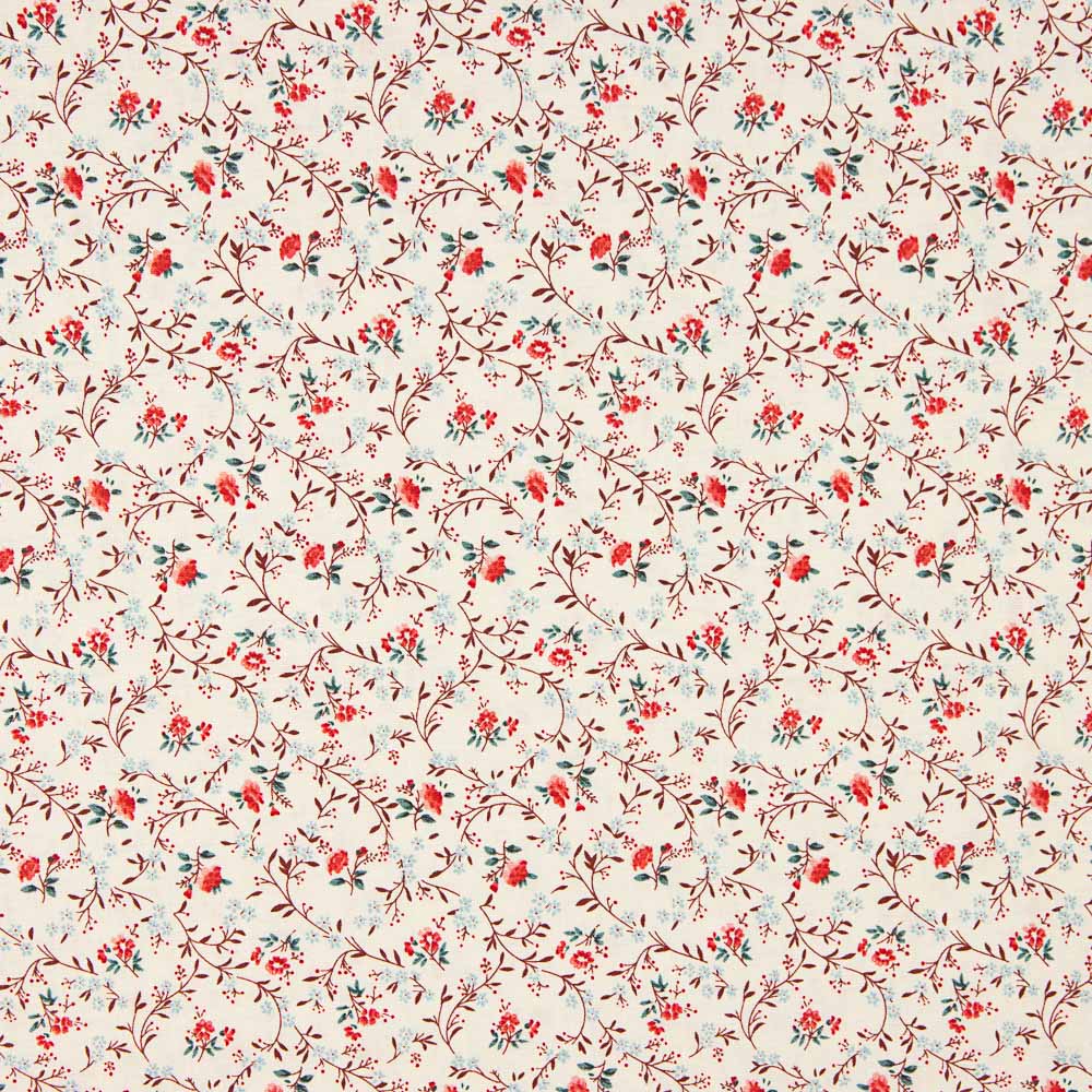 Patchwork Américain Fleur Rouge - Ribes y Casals