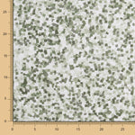 Popeline Coton à carreaux verts - Ribes y Casals