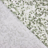 Popeline Coton à carreaux verts - Ribes y Casals