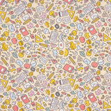 Popeline Coton École Jaune Clair - Ribes y Casals