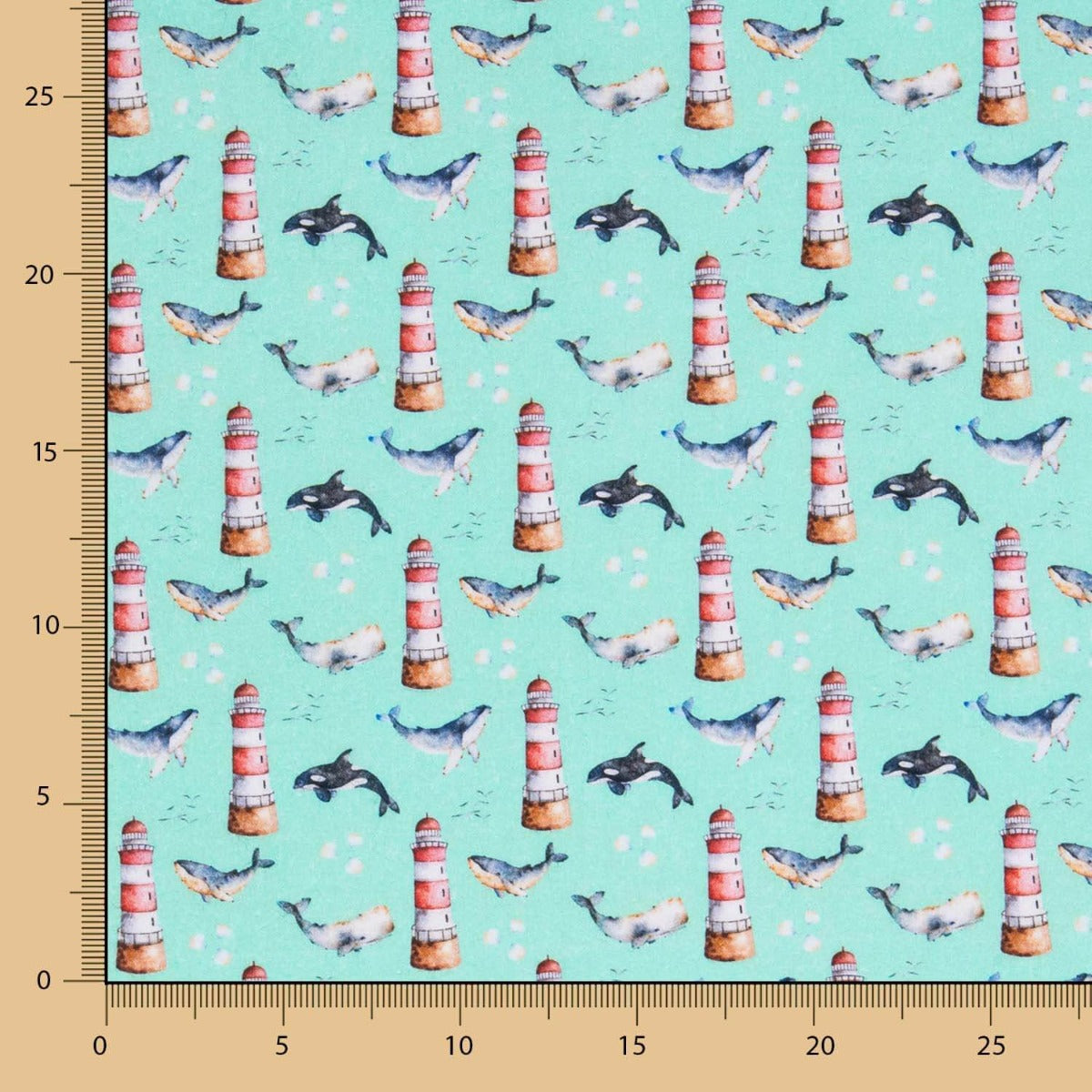 Popeline Coton Phare Willy - Ribes y Casals