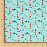 Popeline Coton Phare Willy - Ribes y Casals