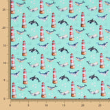 Popeline Coton Phare Willy - Ribes y Casals