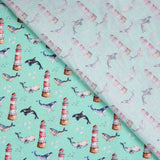 Popeline Coton Phare Willy - Ribes y Casals