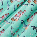 Popeline Coton Phare Willy - Ribes y Casals