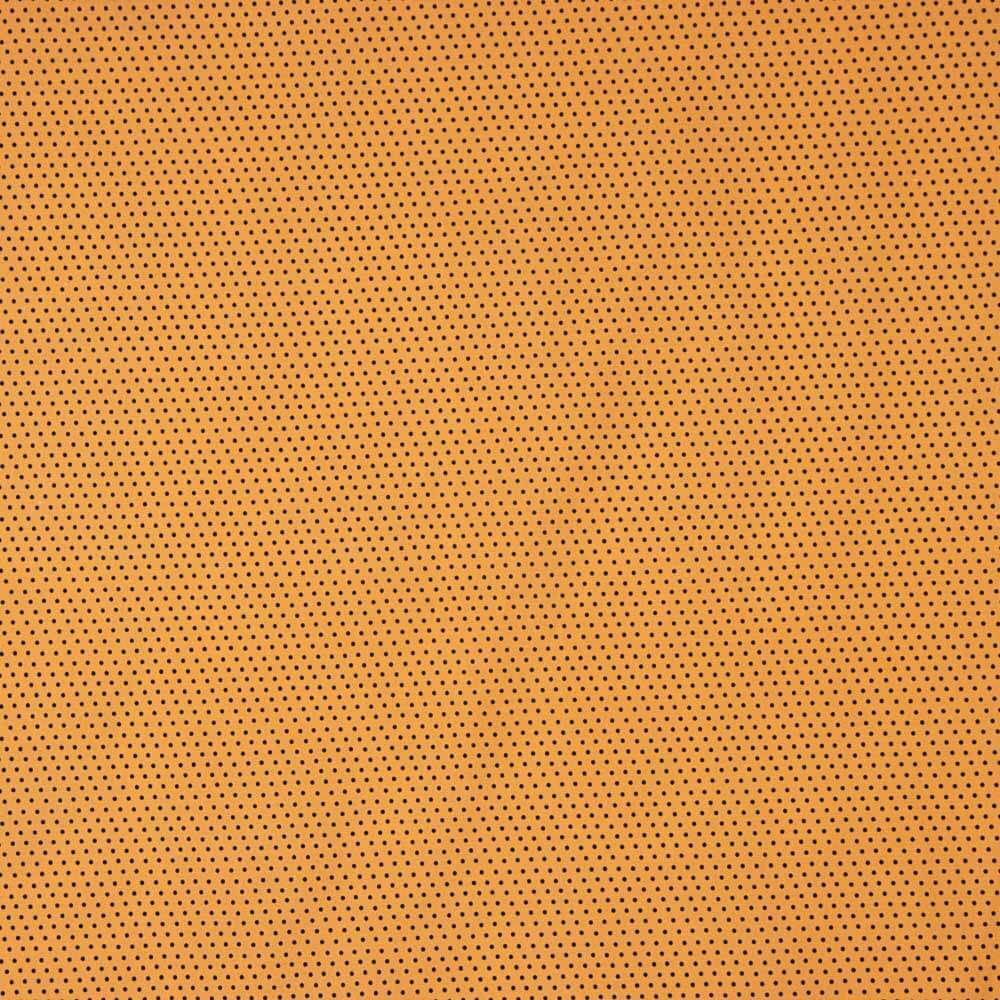 Popeline Imprimée À Pois Flamenca Popeline 1mm Moutarde - Ribes y Casals