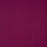 Popeline Imprimée À Pois Flamenca Popeline 7mm Marron - Ribes y Casals