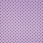Popeline Imprimée à Pois Flamenca 7mm Violet - Ribes y Casals