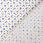 Popeline Fleur Bleu Bonbon - Ribes y Casals