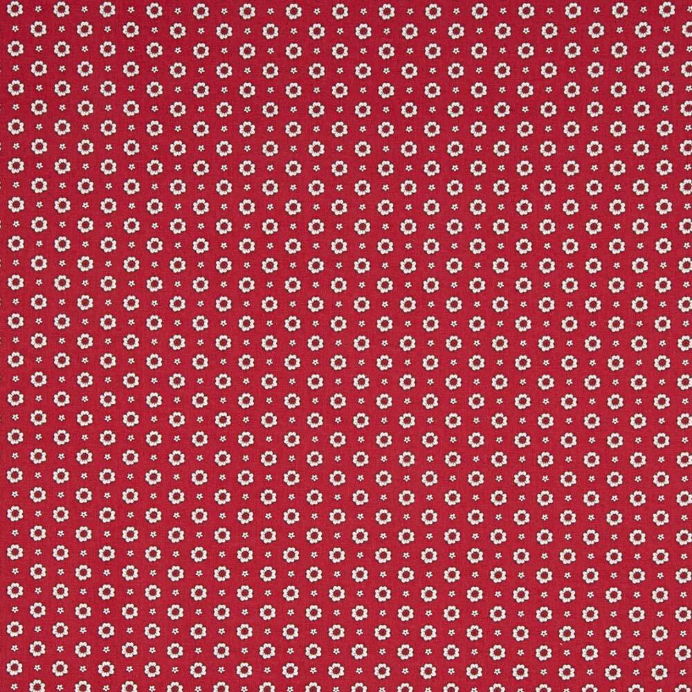 Popeline Fleur Xania Rouge - Ribes y Casals