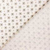 Popeline Fleur Candy Gris - Ribes y Casals