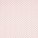 Popeline Fleur Rouge Bonbon - Ribes y Casals