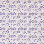 Coton Popeline Fleurs Gris - Ribes y Casals